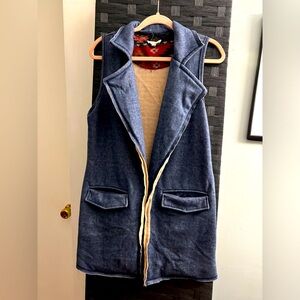 Hem & Thread Western Long Line Vest🍂